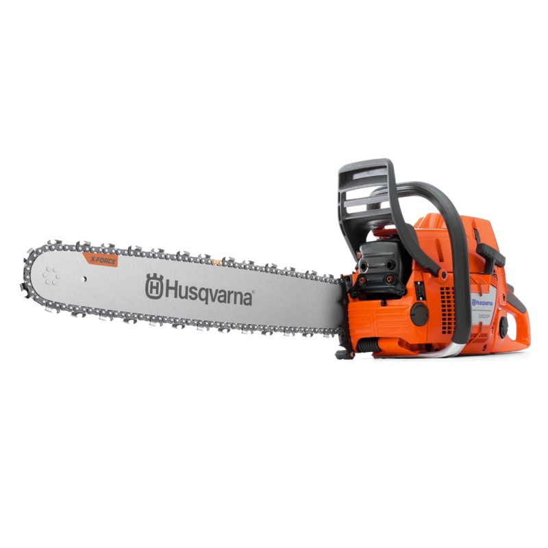 HUSQVARNA 550 XP Mark II Gas Chainsaw - Heavy-Duty Power Drill Kit