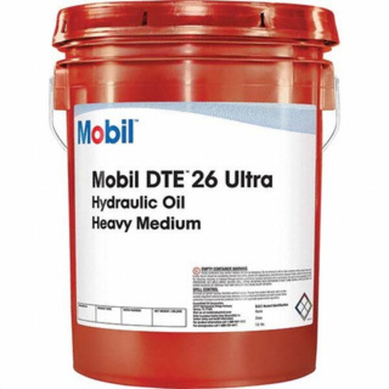 Mobil 5 Gal Pail, Petroleum, Hydraulic Machine Oil ISO Grade 11158:2009 ...