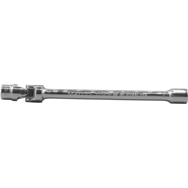 1/4" DRIVE E10 6" OVERALL LENGTH SPRING LOADED UNIVERSAL INVERTED TORX ...