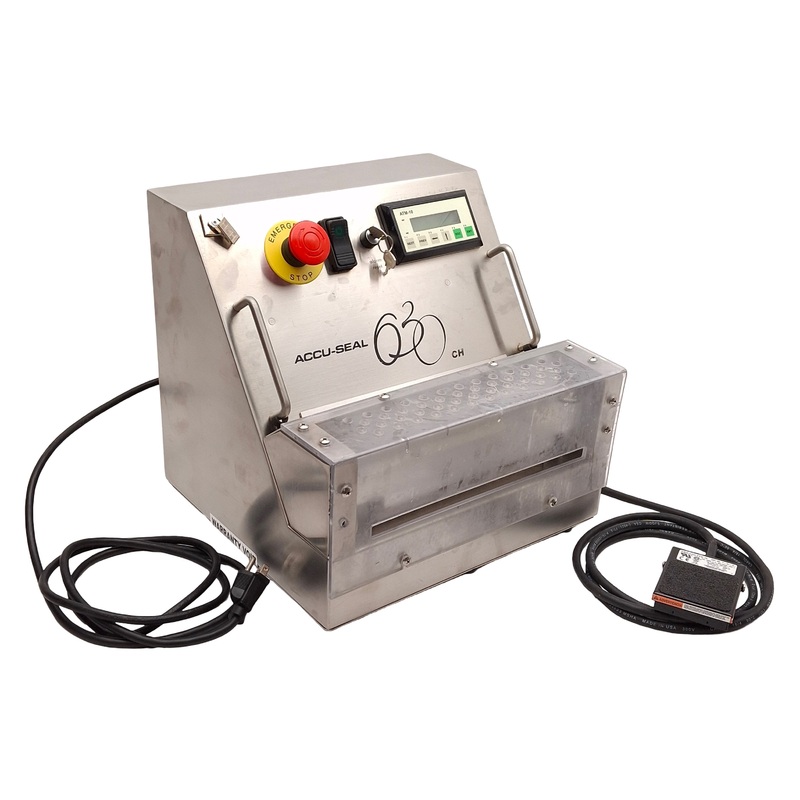 Used Accu-Seal 630CH-0B6 Constant Heat Medical Sealer, 8in Seal, 80PSI ...