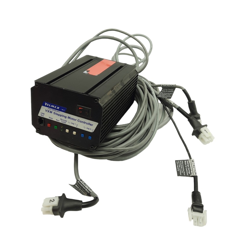 Used Velmex VXM-2 Stepping Motor Controller, Two Axis, RS-232, For 1/2 ...