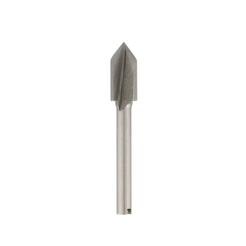 Drimmer Router Bit Dremel | Router Bit - V Groove, 6,4mm - Heavy-Duty Power Drill Kit